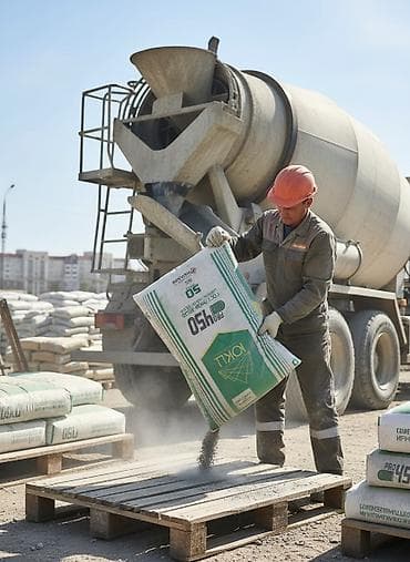 криль: Южно-Кыргызский (ЮКЦ) цемент, M-450, 50 кг/м³ — 1