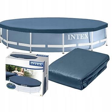 чехол на бассейн: Тент для каркасного бассейна Metal Frame Pools 366 см (Intex 28031) — 2