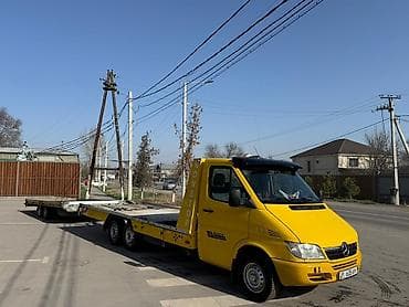 на спритер: Эвакуатор, Mercedes-Benz, 2005 г., Прямая — 2