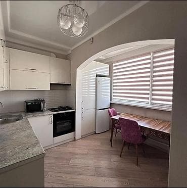 2 комнаты, 58 м², Тунгуч мкр 2 этаж, Евроремонт