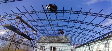 садовые инструменты: Сварка | Навесы, Козырьки, Контейнеры Бесплатная смета, Высотные работы, Доставка — 7