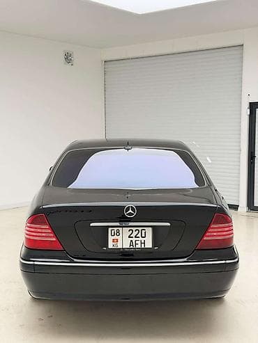 mers w202: Mercedes-Benz S-Class: 2002 г., 5 л, Автомат, Бензин, Седан — 4
