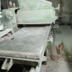 оборудование для производства бумажных стаканов бу: Промышленный полировальный станок с массивным столом подачи — 2