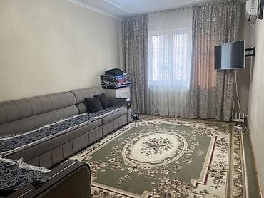 2 комнаты, 54 м², Тунгуч мкр 106 серия, 7 этаж, Евроремонт