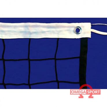 валейболный топ: Сетка волейбольная нить D=3 мм, стальной трос D=3 мм — 1