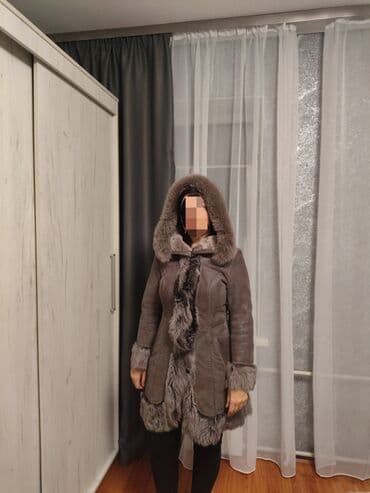 купить кошелек женский недорого: Дублёнка «Лазер», женская - Цвет: серый - Размер: 38 - Натуральный — 3