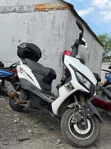 скутер техномаш: Тип скутера 150 куб. см, Бензин — 3