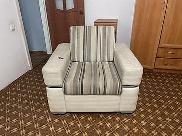 стульчик со спинкой: Комплект мягкой мебели, цвет - Бежевый — 3