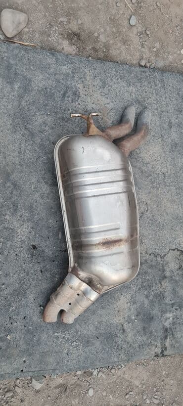 в рассрочку скутер: Глушитель Mercedes-Benz 2000 г., Б/у, Оригинал — 1