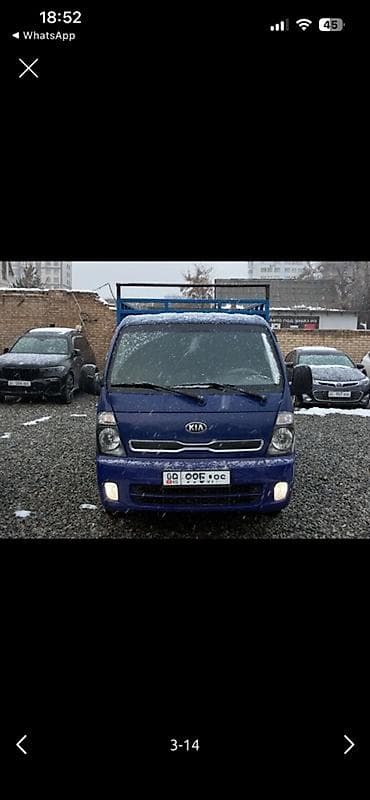 киа бонго автовышка: Легкий грузовик, Kia, Стандарт, Б/у — 2