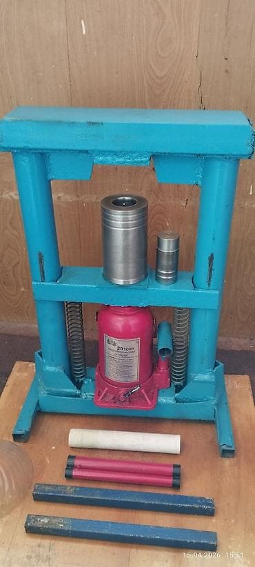 Личные вещи: Пресс станок для изготовления технопланктона 20 тонн с пресс — 2