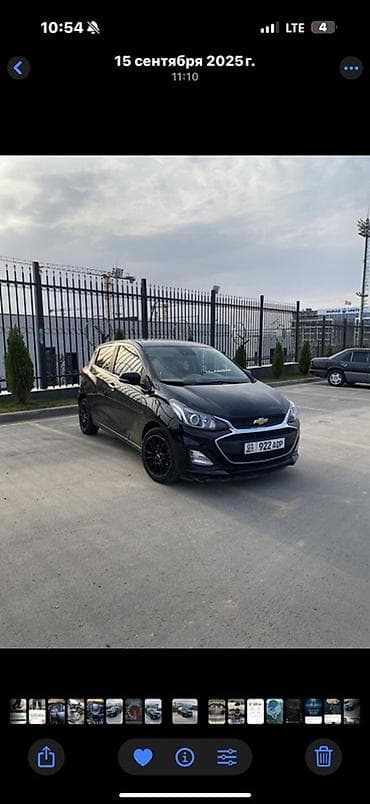 Chevrolet Spark: 2018 г., 0.9 л, Вариатор, Бензин, Хэтчбэк