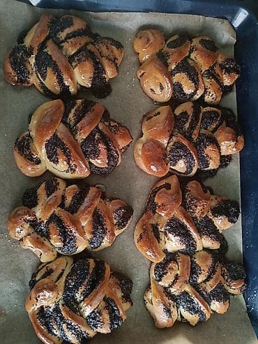 семейные: Домашняя выпечка на заказ - Песочный пирог с творожной начинкой — 6