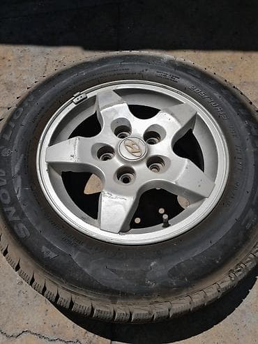 ли 9 авто: Колеса в сборе 205 / 70 / R 15, Зима, Б/у, Комплект, Литые, отверстий - 4 — 2