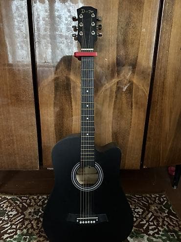 малый барабан: Акустическая гитара Dastan, форма корпуса Dreadnought с вырезом — 3