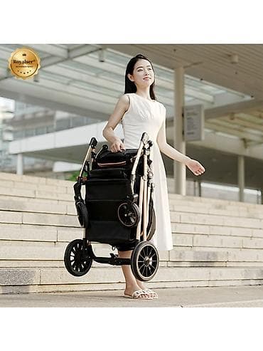 коляска 3 в 1: Детская коляска 3-в-1 Royalsen 747-9 - Модульная система: люлька для — 1