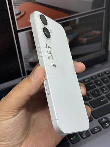 iphone за 0 руб: IPhone 17, Б/у, 256 ГБ, Белый, Защитное стекло, Чехол, 100 % — 4