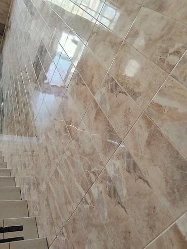 Укладка плитки на пол | Керамическая плитка | Диагональная укладка Больше 6 лет опыта