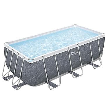 Прямоугольный каркасный бассейн Bestway Steel Pro MAX. Размер — 2