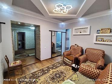 город каракол квартиры: 2 комнаты, 50 м², 1 этаж, Дизайнерский ремонт — 10