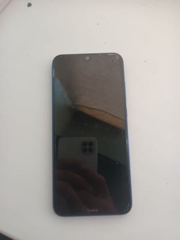 сломанные телефон: Redmi, Redmi Note 8, цвет - Синий, 2 SIM — 1