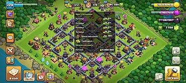 Видео оюндар жана приставкалар: Продажа аккаунта Clash of Clans Основная деревня: - TH15 (Ратуша 15) — 2