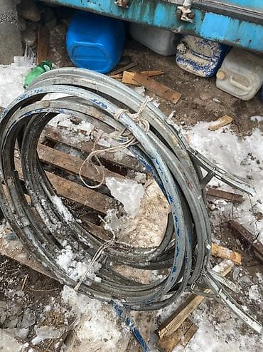 бассейн надувной б у: Металические обода на 200 литровые металические бочки. Состояние — 4