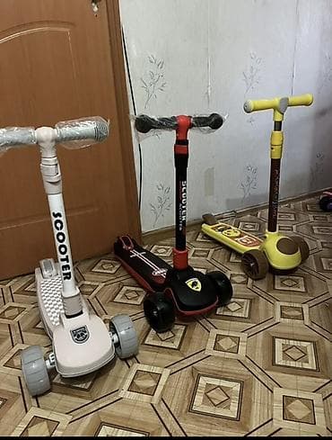 Детские самокаты: Детский самокат, Трёхколёсный — 5