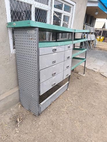 стол письменный б: Стол, Для металлообработки, Б/у — 3