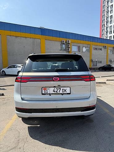 полик на багажник: GAC Aion — Гибридный кроссовер (R7/RV? на фото — Голубой серебристый — 6