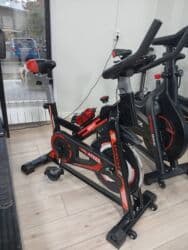 домашние тренажеры: Велотренажёр HAPPYGAM FITNESS (спинбайк) - Тип: профессиональный — 10