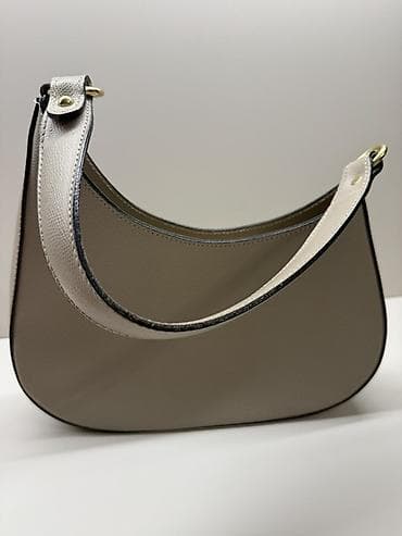 Личные вещи: Сумка-хобо женская, минималистичный дизайн. Италия - Форма — 1