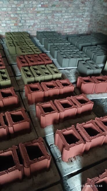 куплю газабетоные оборудование для производства газаблока: Пескоблок Рваный, Заборный, 150x400x200 — 3