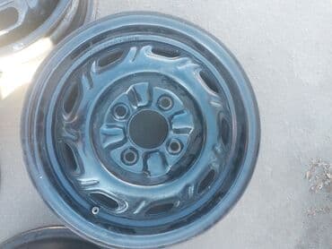 подушка на аккорд: Железные Диски R 14 Комплект, отверстий - 4, Б/у — 2