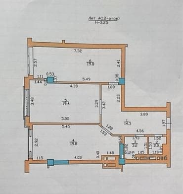 Продажа квартир: 2 комнаты, 78 м², Мед Академия Элитка, 12 этаж, Евроремонт — 3