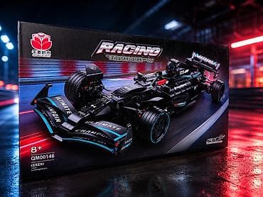 lego technic 9398: Конструктор QMAN/QIANMAI BLOCKS «Racing – Blitz for Speed», модель — 1