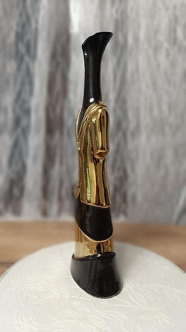 Декор жана интерьер: Декоративная керамическая ваза-статуэтка «Силуэт» - Художественная — 3