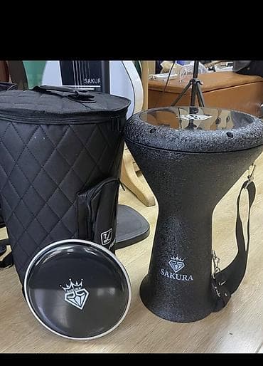 клавишные инструменты: Дарбука (думбек) SAKURA — лёгкий и громкий восточный барабан для — 3