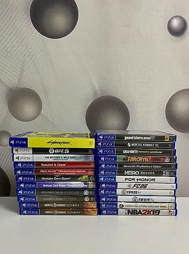 Продаю диски для PlayStation PS4/PS5 23 оригинальных игр ✔️ Почти