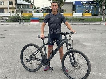 gepard max e9: Горный велосипед Erec (серия Cross/MTB) на 27,5–29" колесах, матовая — 1