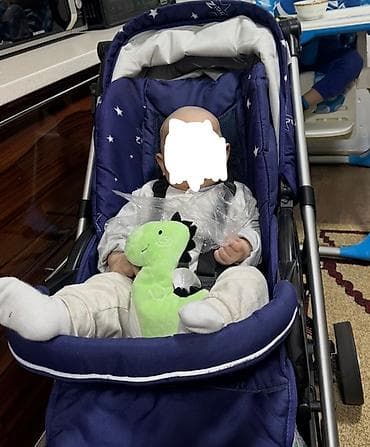 chicco echo: Коляска 3 в 1 для новорождённого и малыша - Комплектация: прогулочный — 1