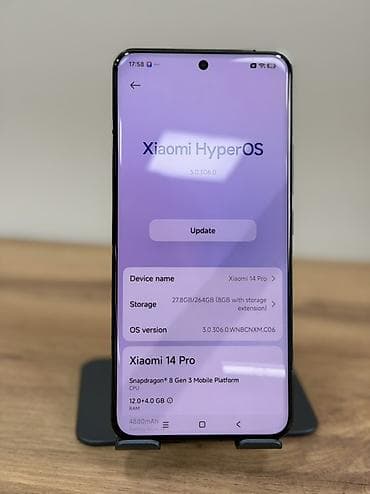 Техника жана электроника: Xiaomi, 14T Pro, Колдонулган, 256 ГБ, түсү - Кара, 2 SIM — 8