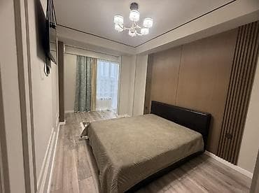 мекеним 1 1: 1 бөлмө, 52 м², Филармония Элитка, 4 кабат, Жаңы ремонт — 3