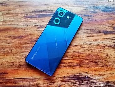 планшеты за 10к: Tecno Pova 5, Новый, 128 ГБ, цвет - Синий, 2 SIM — 1