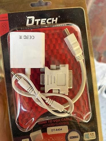 Техника и электроника: Переходник DTECH HDMI to VGA + аудио, модель DT-6404 Каждый — 3