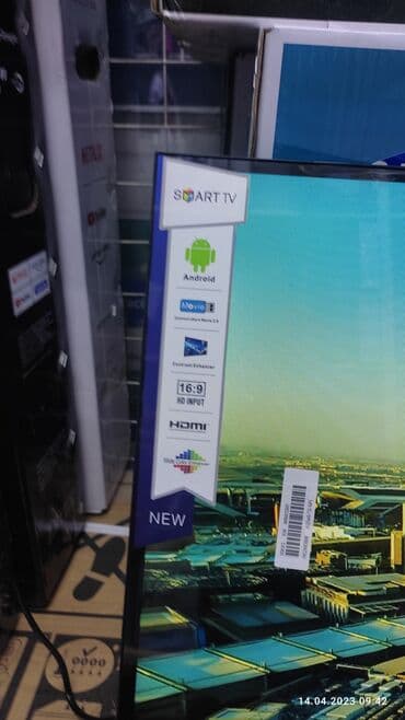 теле: Телевизор SAMSUNG 32 дюймовый, 81 см диагональ, Санарип встроенный, 3 — 3