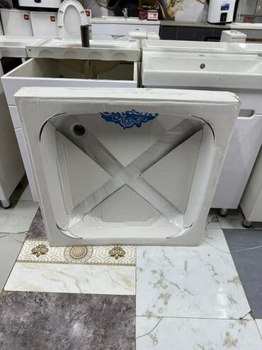 купить поддон для душа в бишкеке: Поддон для душа квадратный. - Форма: квадрат. - Предположительный — 2