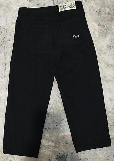Черные широкие брюки Dime Под рост 170-172 - Классический черный