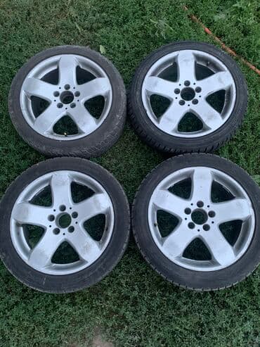 шины бу бишкек оптом: Колеса в сборе 235 / 45 / R 17, Зима, Б/у, Комплект, Легковые, Литые, отверстий - 5 — 4