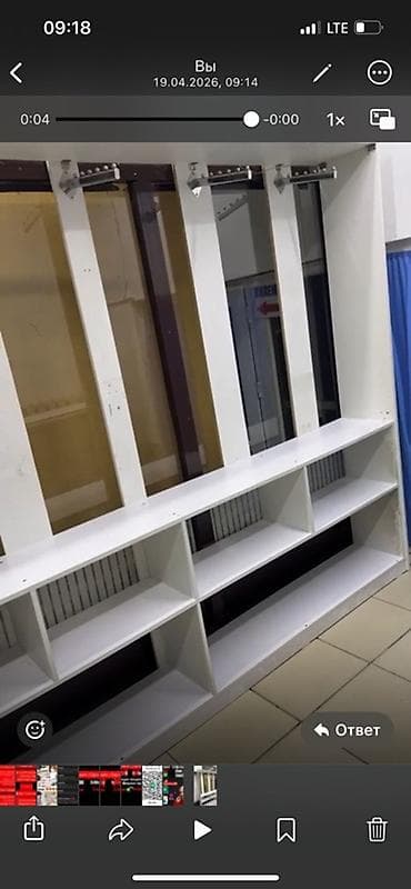 мебельный цех адреса: Торговая витрина/стеллаж для одежды и аксессуаров - Материал: ЛДСП — 2